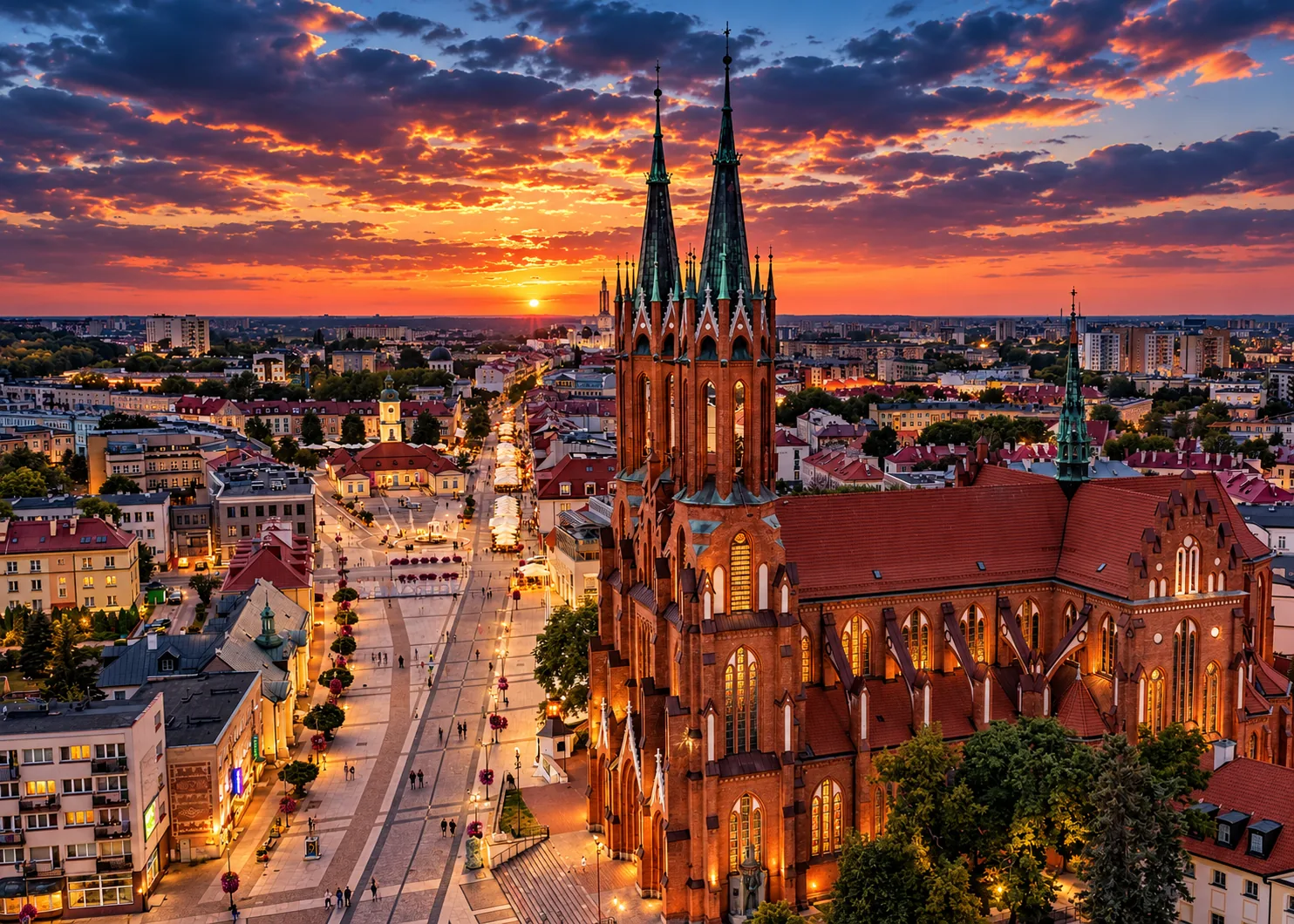 Панорама міста: Білосток