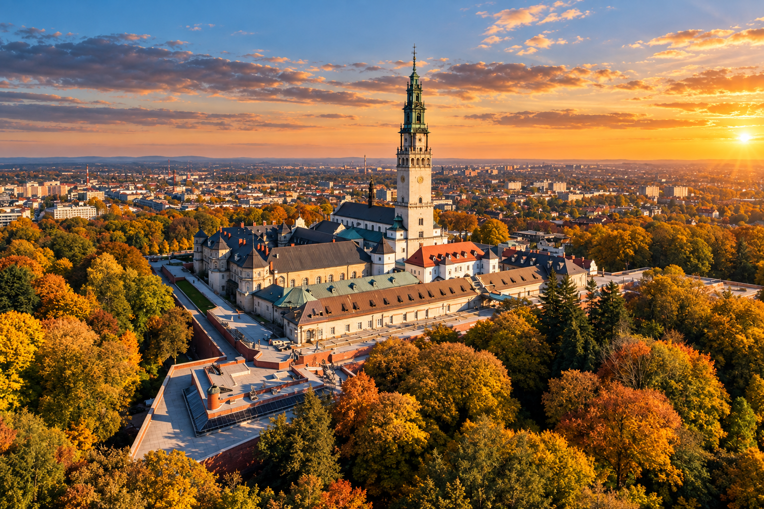 Widok miasta: Częstochowa