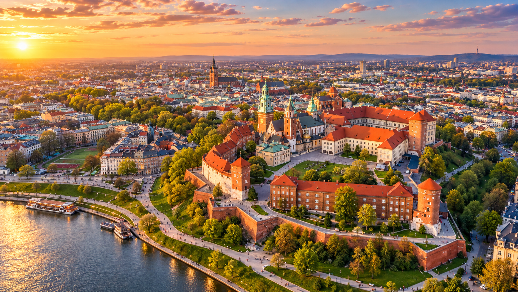 View of Kraków