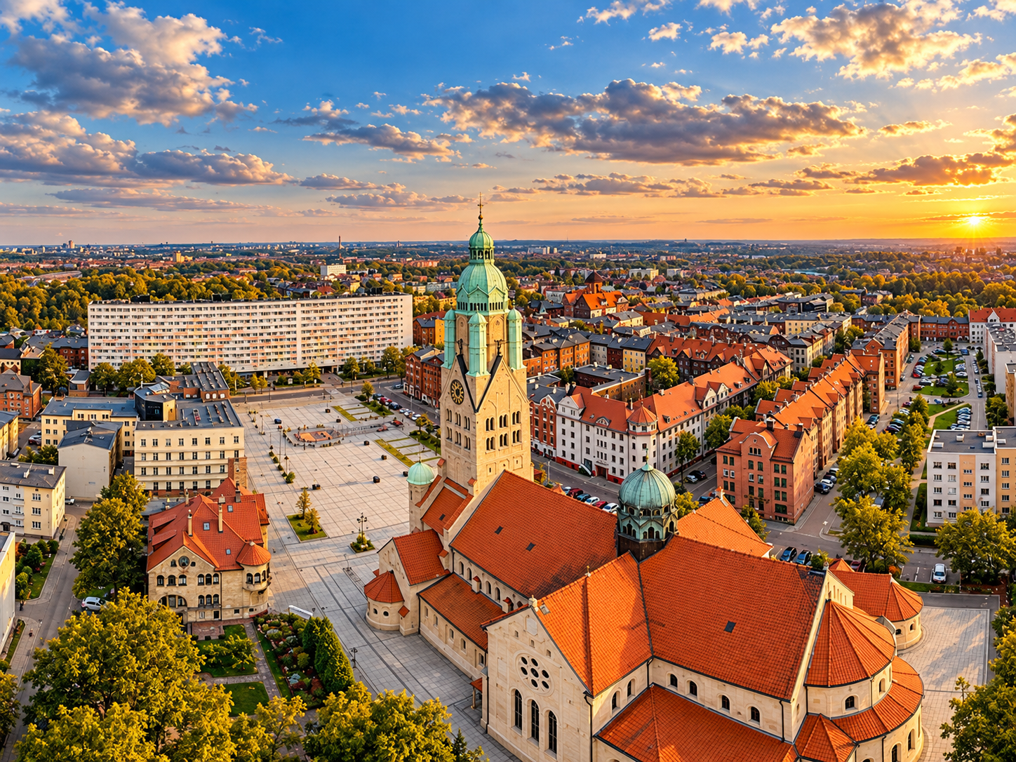 Panorama miasta: Ruda Śląska